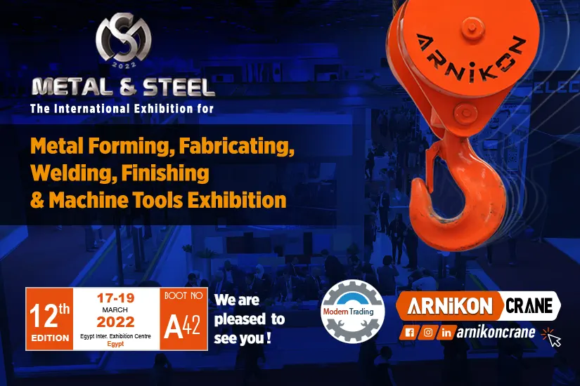 We are at the Metal & Steel 2022 Fair between 17-19 March!