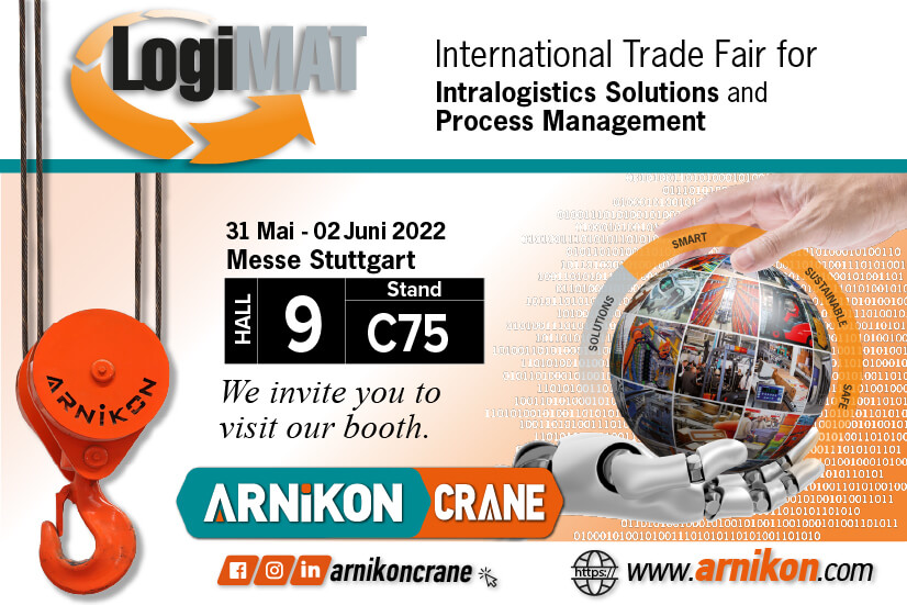 We are at Logimat fair from 31 May to 2 June