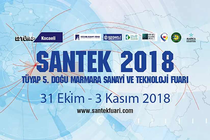 We will be at SANTEK fair in Kocaeli