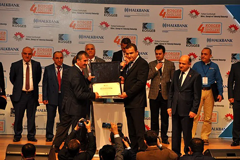 Entrepreneurship award given to Mr. AYÇİÇEK!