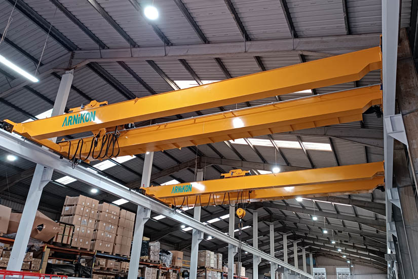 We continue our crane production without slowing down