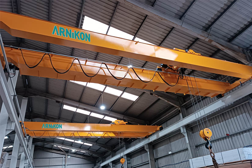 We continue our crane production without slowing down